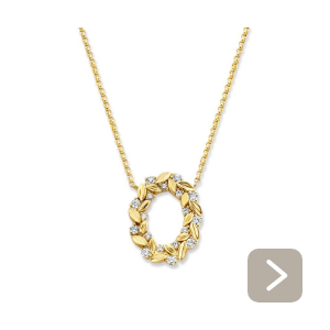KETTING MET GOUDEN HANGER
