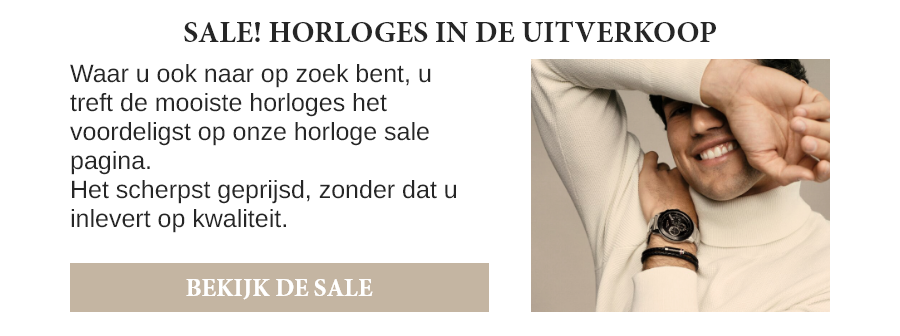 Sale! Horloges in de uitverkoop