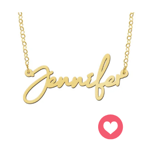 naamketting goud