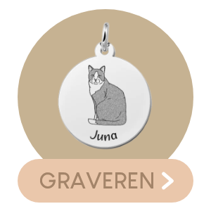 Hangers graveren met katten