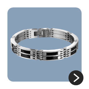 Stalen armband