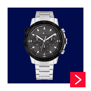 Tommy Hilfiger zilver en zwart