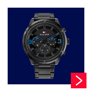 Tommy Hilfiger Horloge Zwart