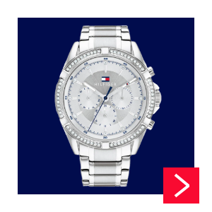 Tommy Hilfiger Horloge Zilver