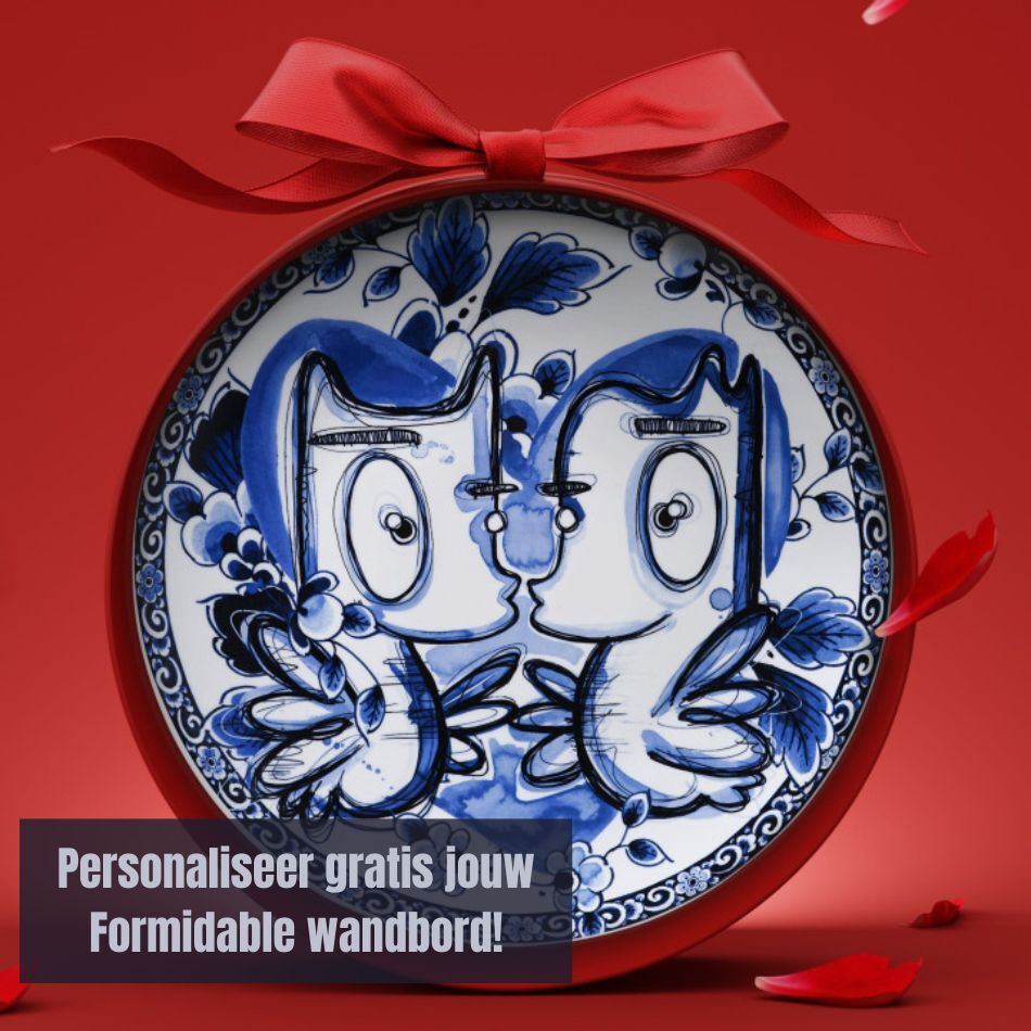 Valentijnsactie: Personaliseer gratis jouw Formidable wandbord!