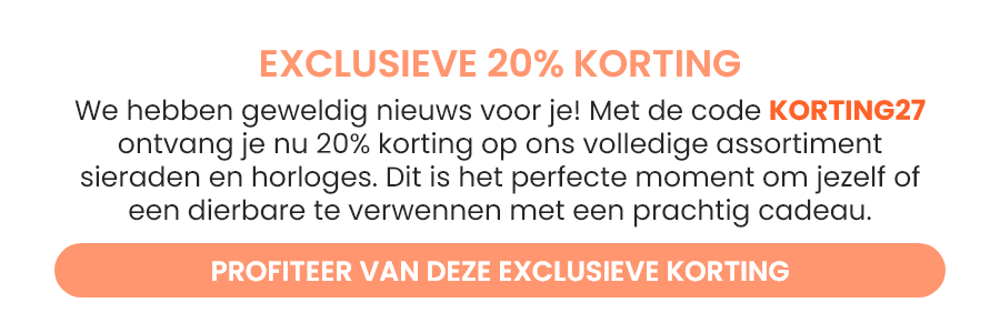 Exclusieve 20% KORTING