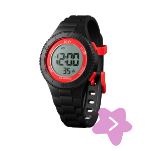 ICE-WATCH IW021007 ICE Digit Kids – S – Zwart