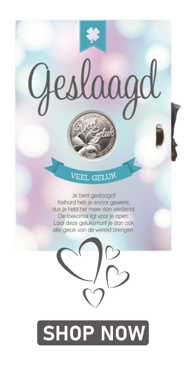 Geluksmunt Cadeaukaart - Geslaagd