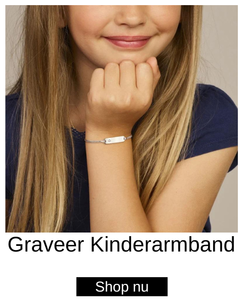 Zilveren Graveer Armband met Roze Zirkonia | Lengte 11 - 13cm