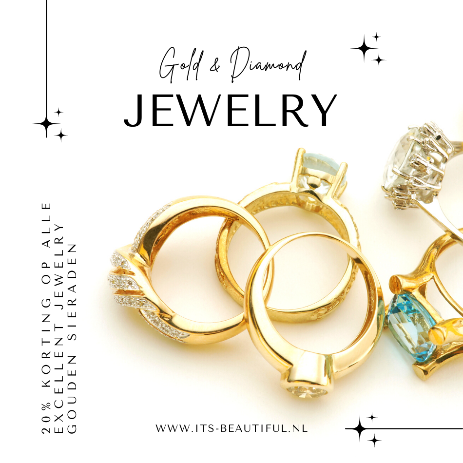 Gouden sieraden laten jou extra stralen deze zomer! 