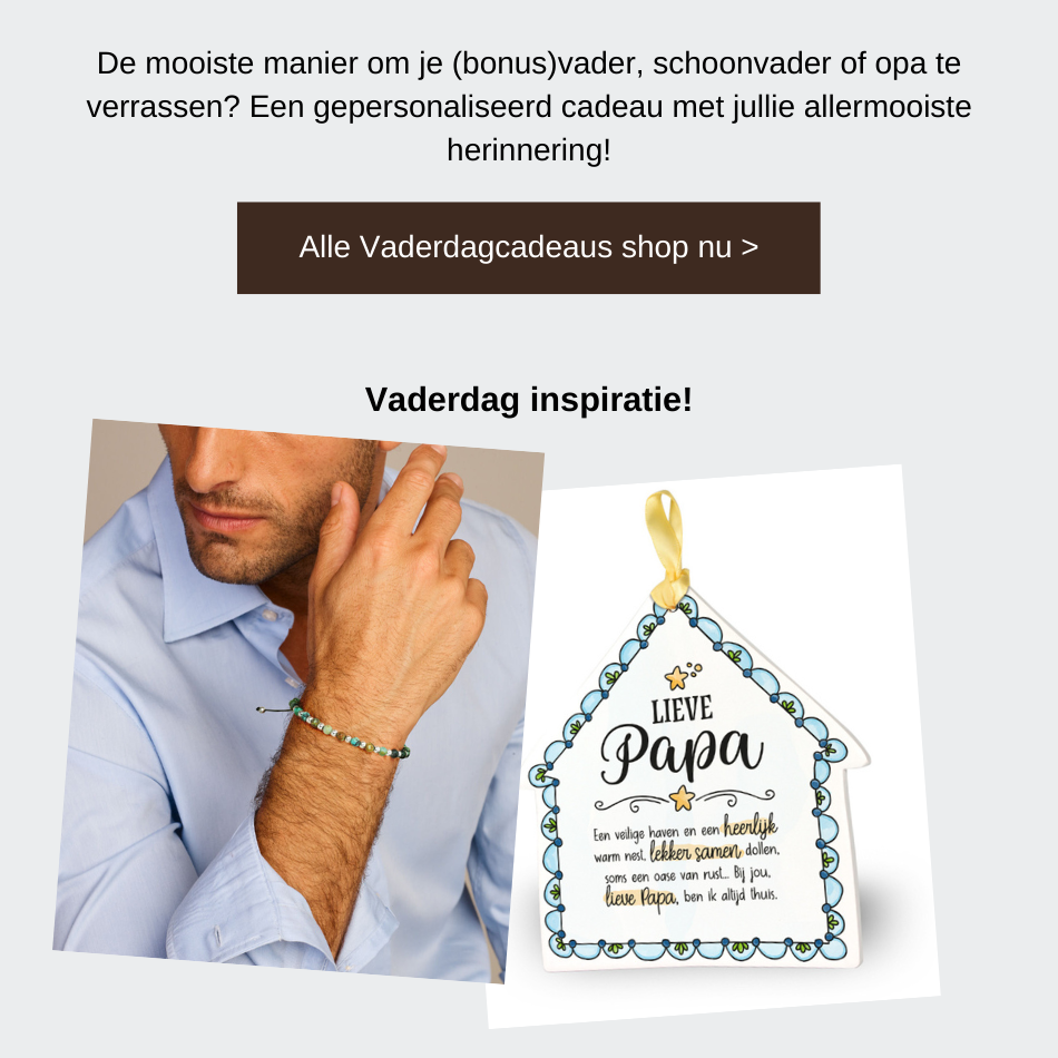 It's Beautiful helpt jou graag bij het vinden van het perfecte cadeau voor Vaderdag