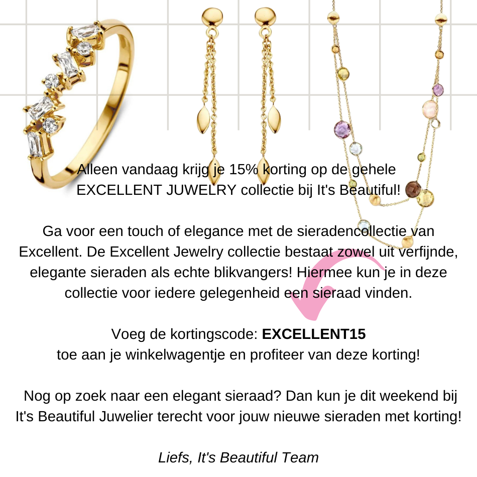 Alleen vandaag krijg je 15% korting