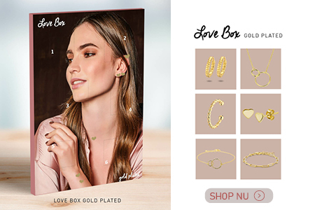 Adventskalender Sieraden Gold "Love edition giftbox"