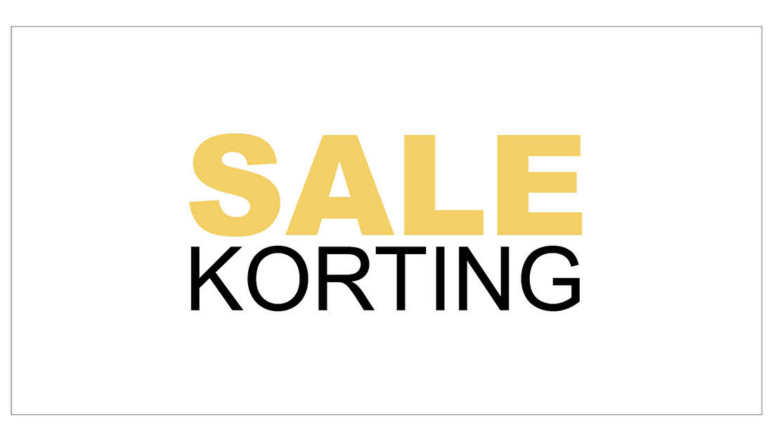 SALE KORTING