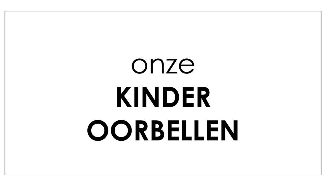 onze kinderoorbellen