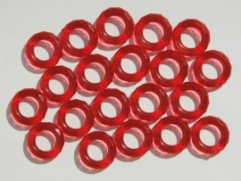 Rode ringen met facetjesrand (AC-099-PH)