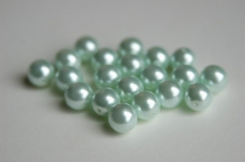 Zacht mint-groene parels 8 mm (P-007-CB)