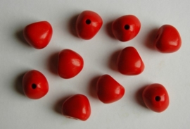 Dikke korte kegels in rood (AC-045-PH)