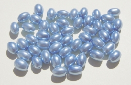 Rijstkorrel glasparels babyblauw (P-188-PH)