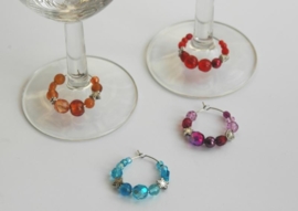 Winecharms - luxe glaskralen in sprekende kleuren (WCD-008)