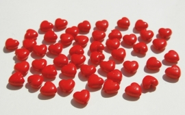 Hartjeskralen in rood (AC-107-PH6)
