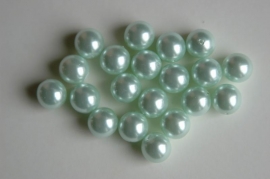Zacht mint-groene parels 8 mm (P-007-CB)