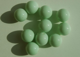 Zacht-turquoise / mintgroene parels 12 mm (P-029-BH)