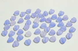 Hartjeskralen in frosted blauw (AC-110-PH6)