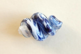 Grote wokkelkraal `Delftsblauw`(GK-005-ZN)