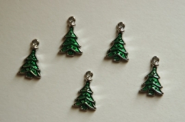 Bedels: Kerstboompjes in groen (M-043-PH)