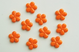 Oranje bloemetjes, heel vrolijk ;-) (AC-079-PH)