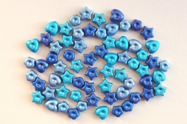 Acryl mix in 3 kleuren blauw (AC-012-HG)