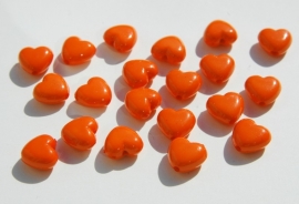 Hartjeskralen in diep oranje (AC-065-PH)