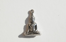 Boeddha-hanger zilverkleur (M-005-PH)