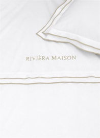 Riviera Maison dekbedovertrek Salute - 140 x 200/220 cm - Sand 329835