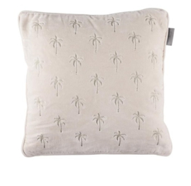 Riviera Maison Royal Palms Cushion - 40 x 40 cm - Gold 238254 (incl vulling)