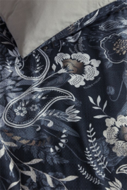 Riviera Maison dekbedovertrek Floral Paisley - 140 x 200/220 cm - Dark Blue 248484&
