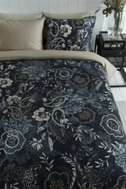 Riviera Maison dekbedovertrek Floral Paisley - 140 x 200/220 cm - Dark Blue 248484&