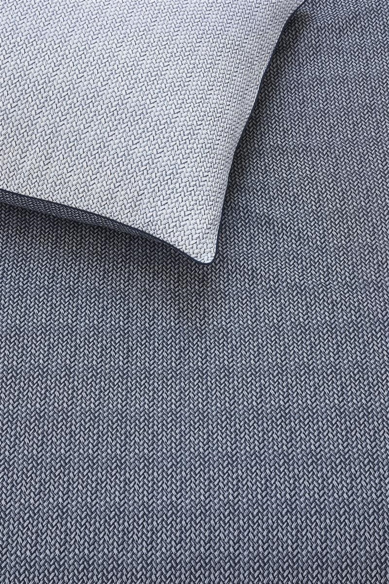 Riviera Maison dekbedovertrek Twisted - 240 x 200/220 cm - Blue 329864