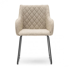 Eetkamerstoel met armleuning Frisco Drive, Natural Grey riviera maison&