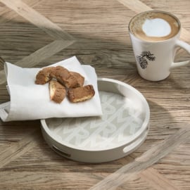 RM Monogram Mini Tray Round 546770 riviera maison