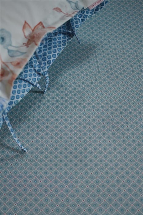 Pip Studio Startile Fitted Sheet - 90 x 200 cm - Light Blue 225563