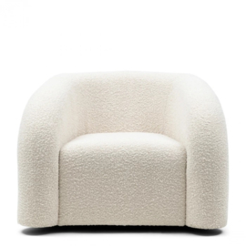 riviera maison Draaibare fauteuil Vittorio, Wit