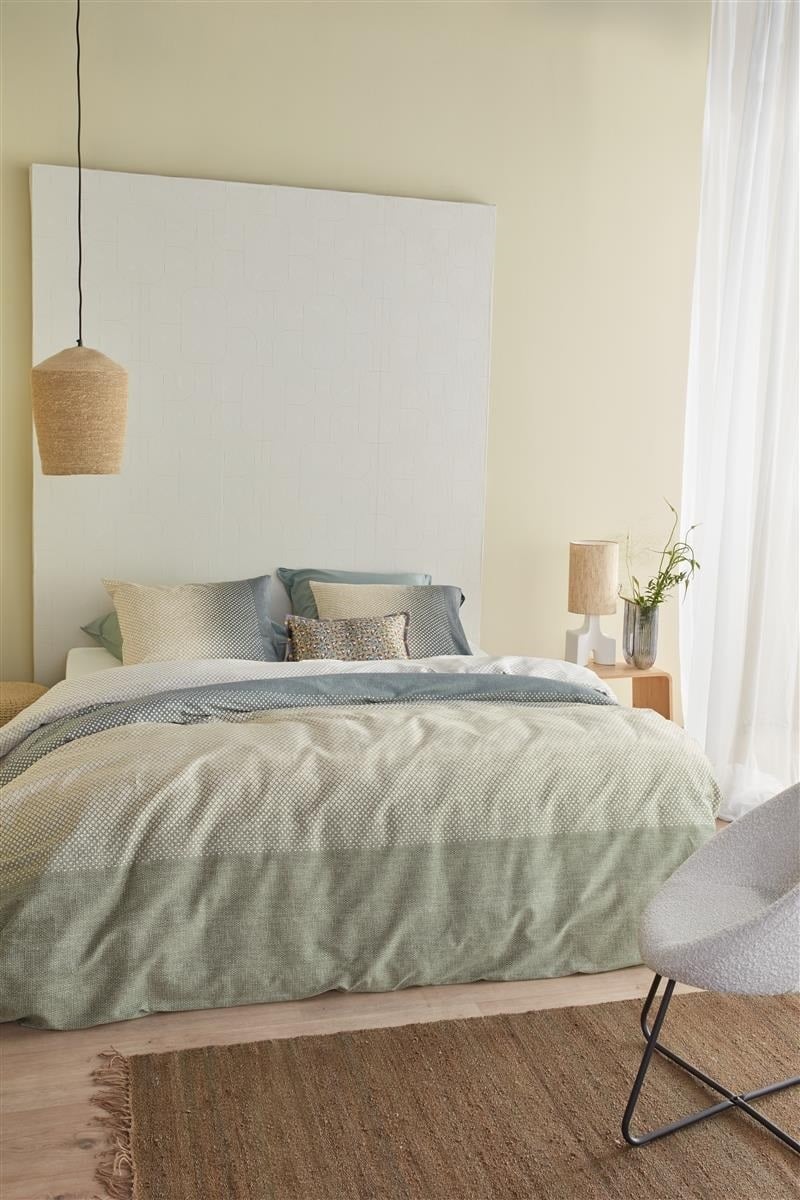 DE k2/ Beddinghouse Duco - 155 x 220 cm - Grey Green 321070