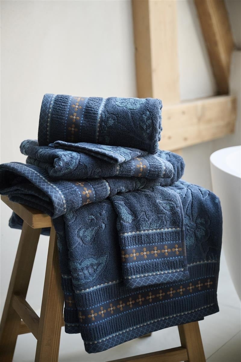 Pip Studio Jasmin Jacquard - 30 x 50 cm - Dark Blue 325888