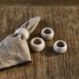 Ribani Marble Napkin Ring 4 pieces RM 598740 (Pre order)