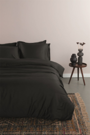 Ambiante dekbedovertrek Satin Uni - 240 x 200/220 cm - Black 254865