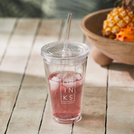 To Go Cup & Straw Iced Drinks riviera maison 578350