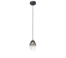 Vetroso 1 drop smoke glass Mat zwart