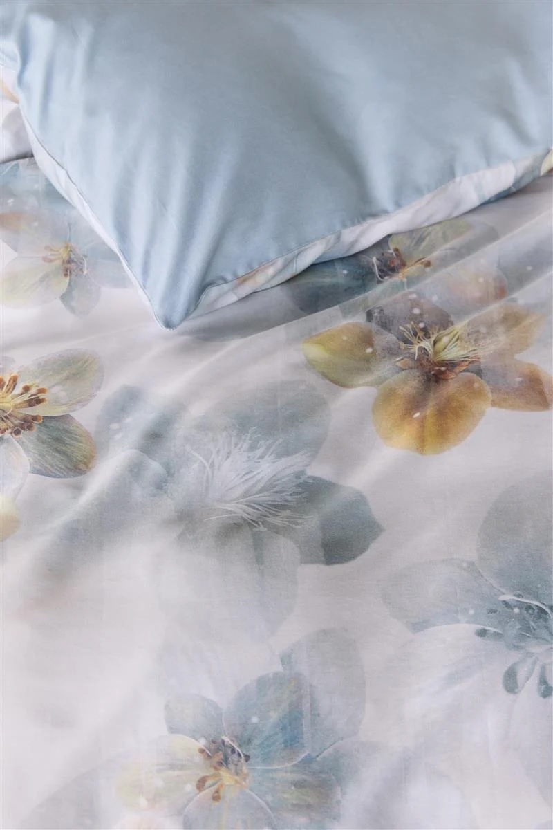 DE l5/ Beddinghouse Estelle - 155 x 220 cm - Blue Grey 327077
